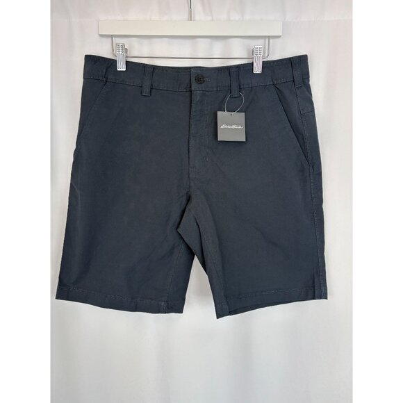 New Eddie Bauer Voyager Flex Chino Shorts, Men's Sz 36 $60 Orig - Picture 1 of 5